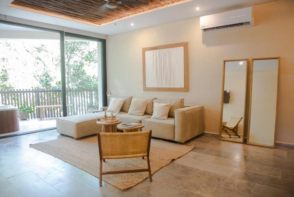 Kataleya By Zaazil - Spectacular In The Jungle, Up To 9 People , With Hot Tub And In Luum Zama Apartamento