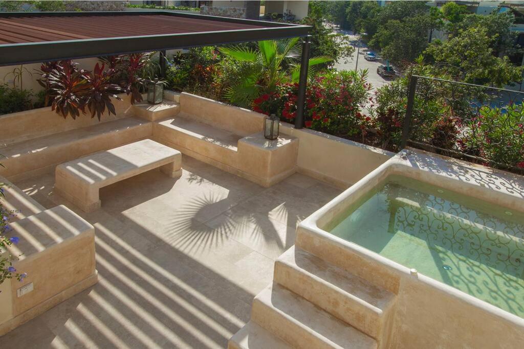 Chic Rooftop Ph, Private Pool, 1mi From The * Tulum