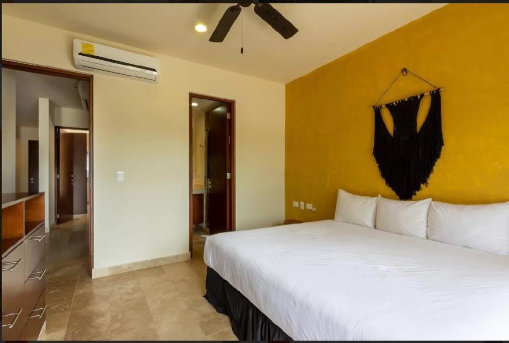 Chic Rooftop Ph, Private Pool, 1mi From The Apartamento Tulum