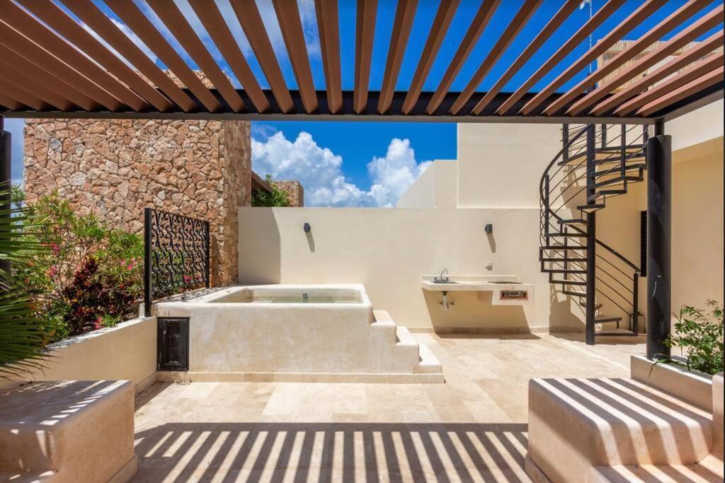 Apartamento Chic Rooftop Ph, Private Pool, 1mi From The Tulum