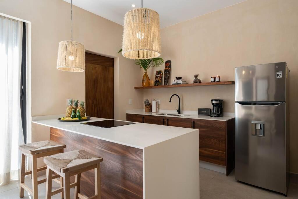 Lujoso Departamento Boho-chic Con Alberca Privada Apartamento