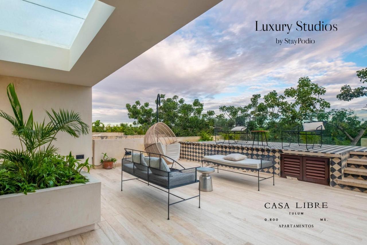 Casa Libre - Incredible Huge With Private Pool And Terrace In Aldea Zama By Staypodio 301 Apartamento Tulum