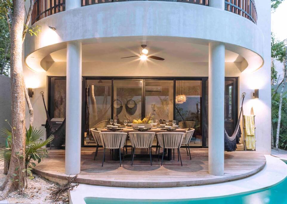 Casa Kuk, Stylish, At 5 Min, Pool, Concierge Villa Tulum