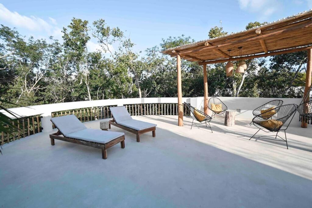 Casa Kuk, Stylish, At 5 Min, Pool, Concierge Villa Tulum
