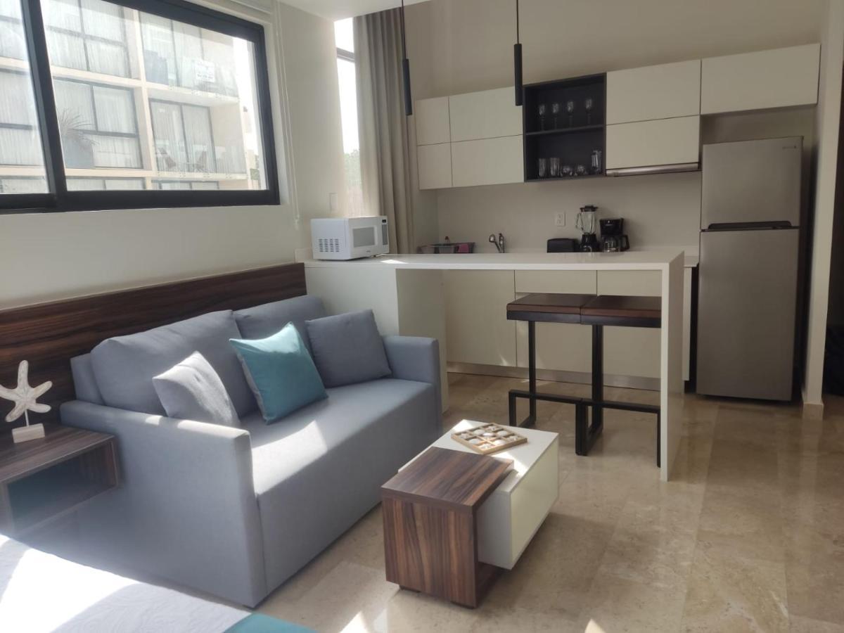 Apartamento Nuevo Estudio Con Terraza Totalmente Equipado Aldea Zama Tulum