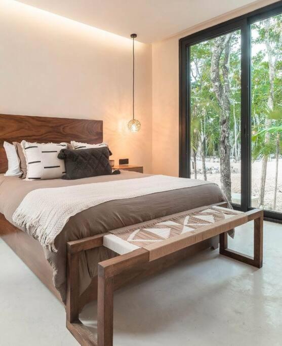 Luxury 3 Bed & Bath Eco-chic - Private Pool * Tulum
