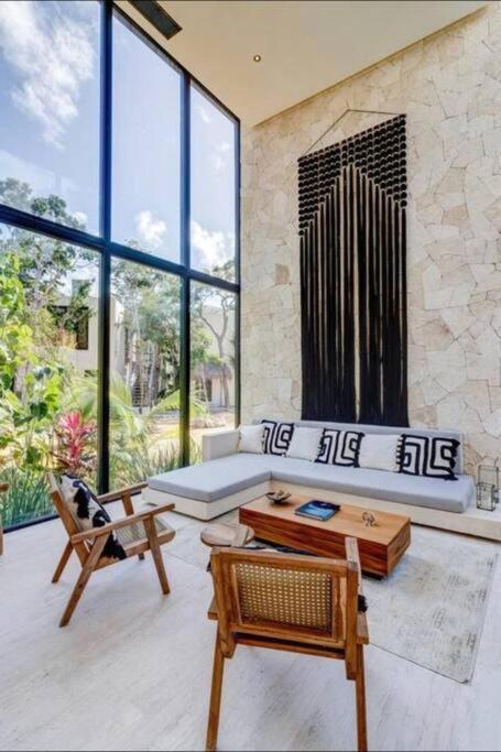 Luxury 3 Bed & Bath Eco-chic - Private Pool Villa Tulum