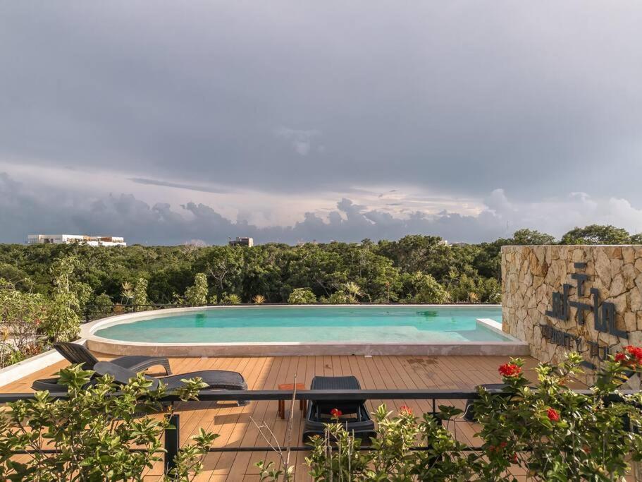 Apartamento 2br, 2 Pools, Gym, 15min From Tulum
