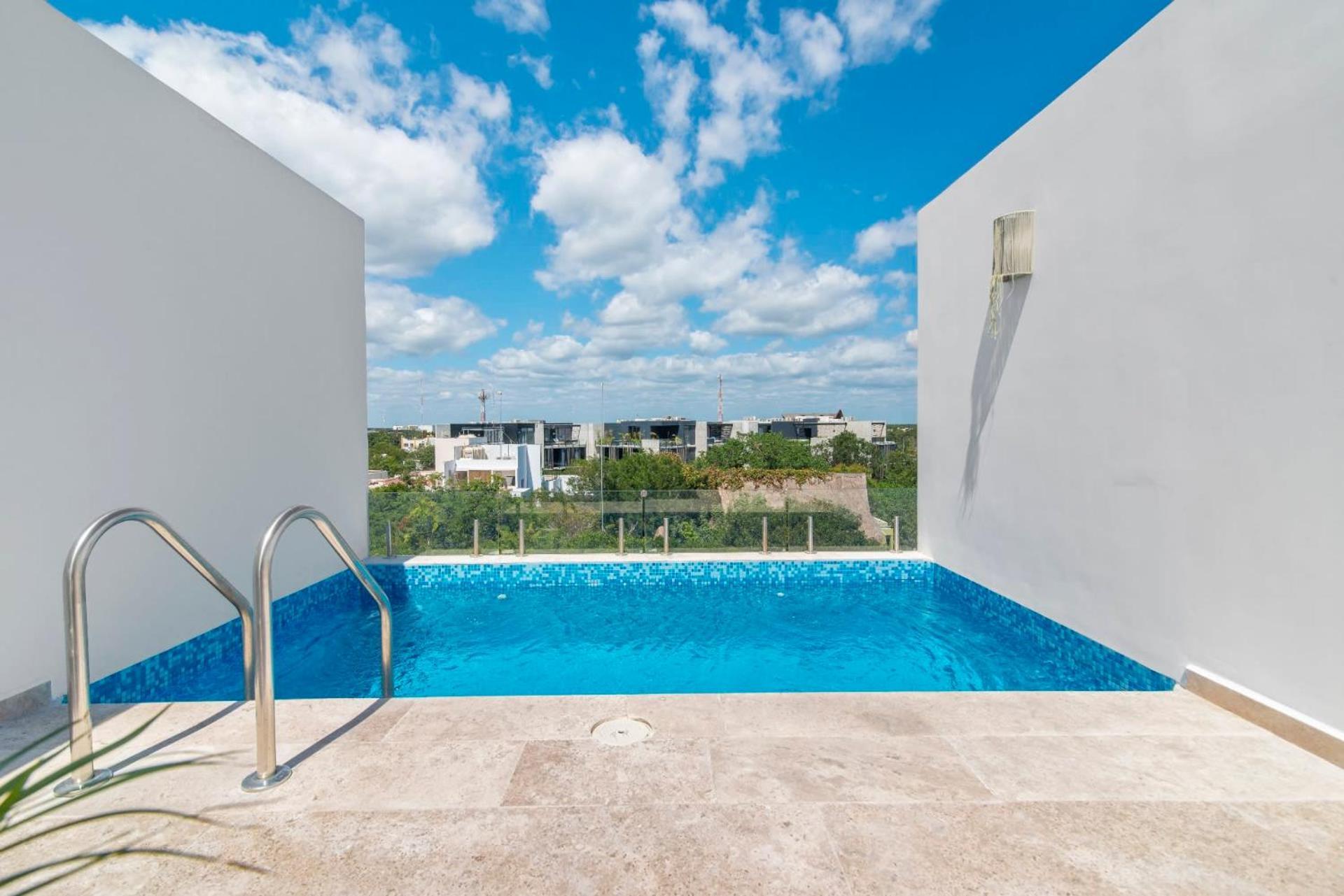Apartamento Serenity In The Sky - With Rooftop And Plunge Pool Tulum