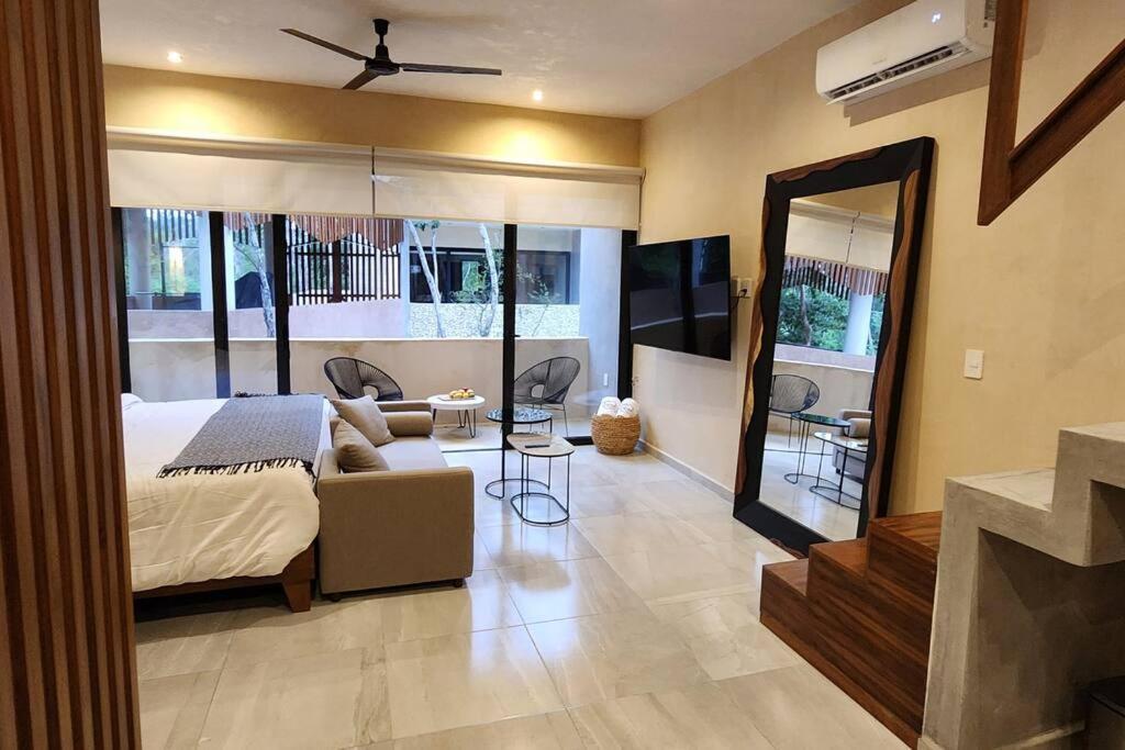 Apartamento Amplio Departamento Con Balcon Y Cocina Tulum