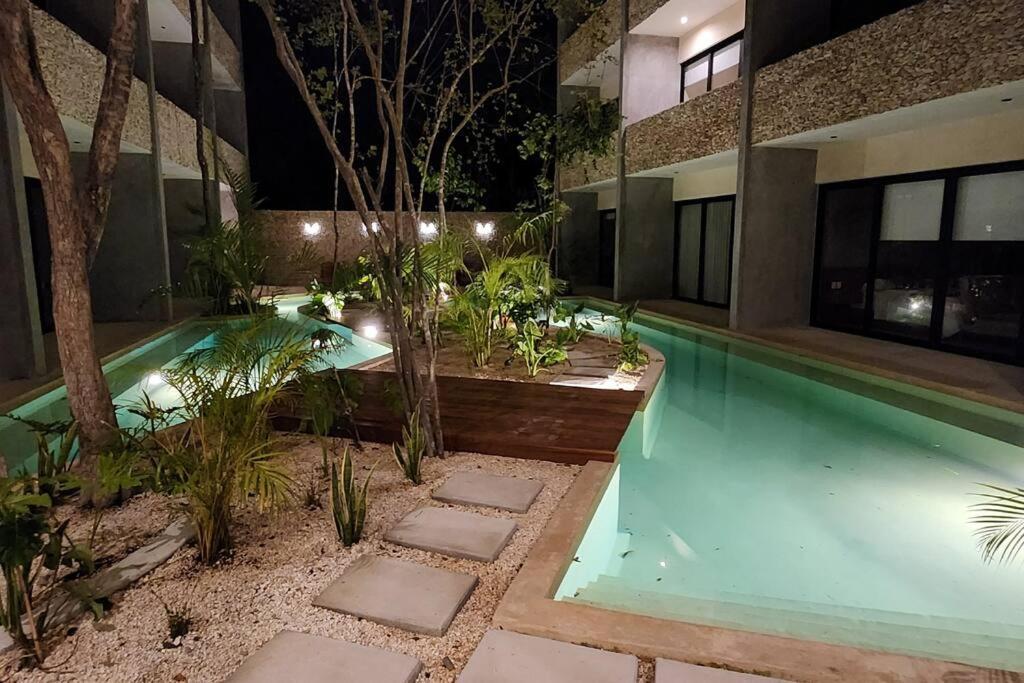 Amplio Departamento Con Balcon Y Cocina Apartamento Tulum