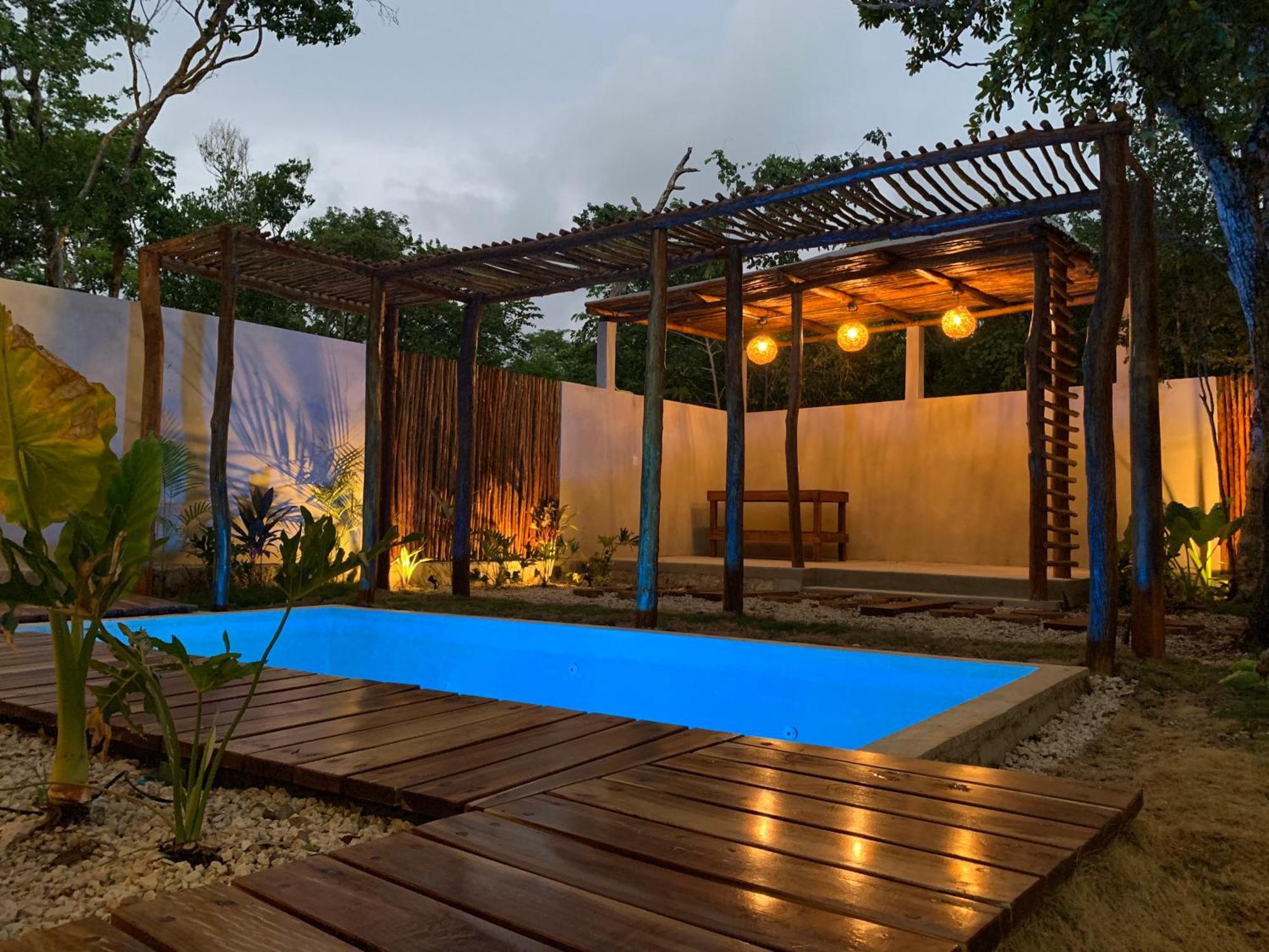 Casa Calu Cozy & Confortable Jungle House With Pooll Сasa de vacaciones Tulum