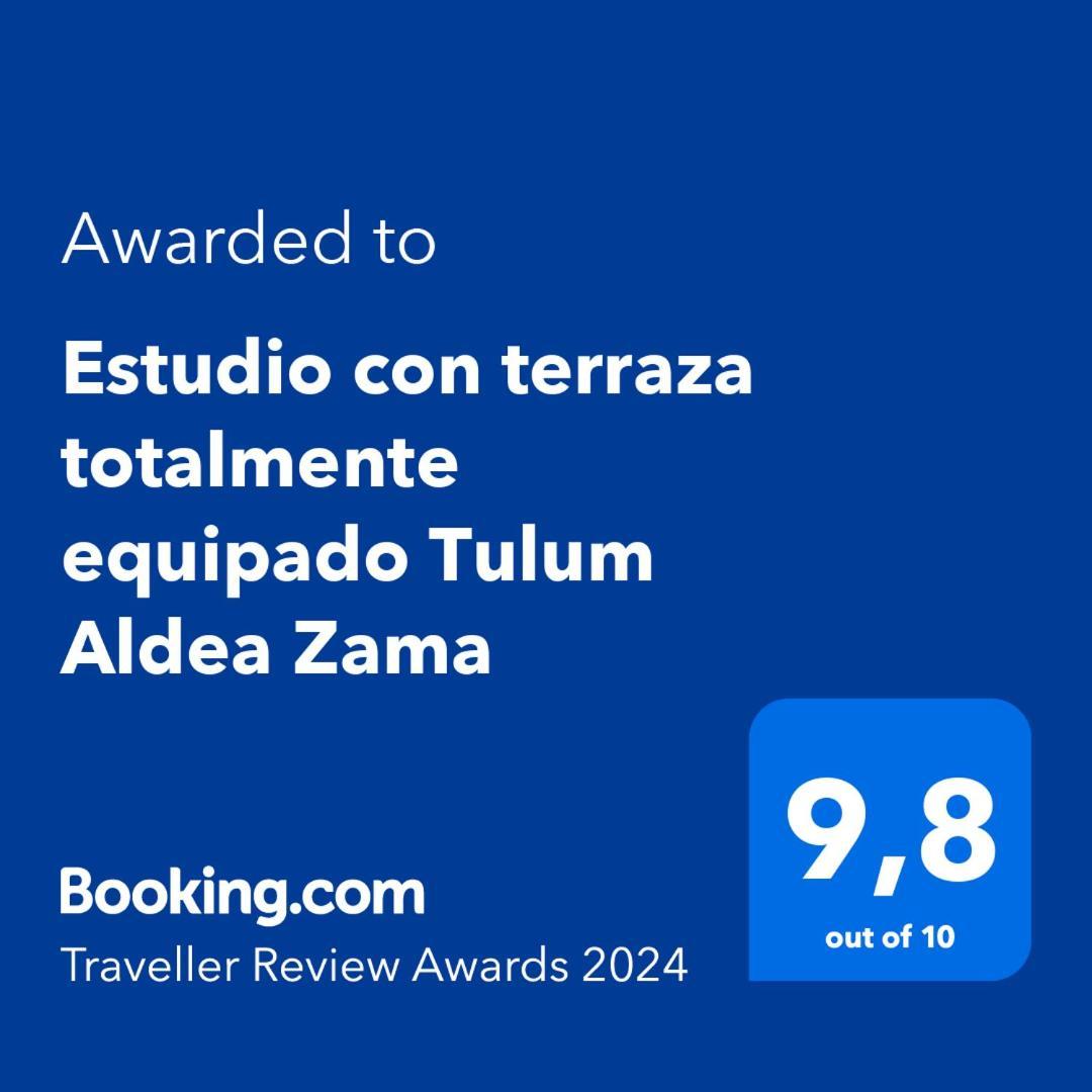 Nuevo Estudio Con Terraza Totalmente Equipado Aldea Zama Apartamento *