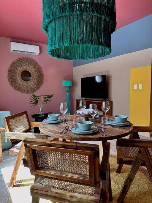 Moderno Departamento Ecochic En Aldea Zama Apartamento Tulum