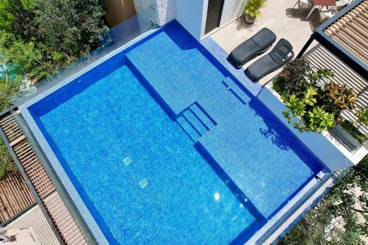 Сasa de vacaciones Loft Increíble King Size Alberca Infinita,gym En Medio De La Selva *