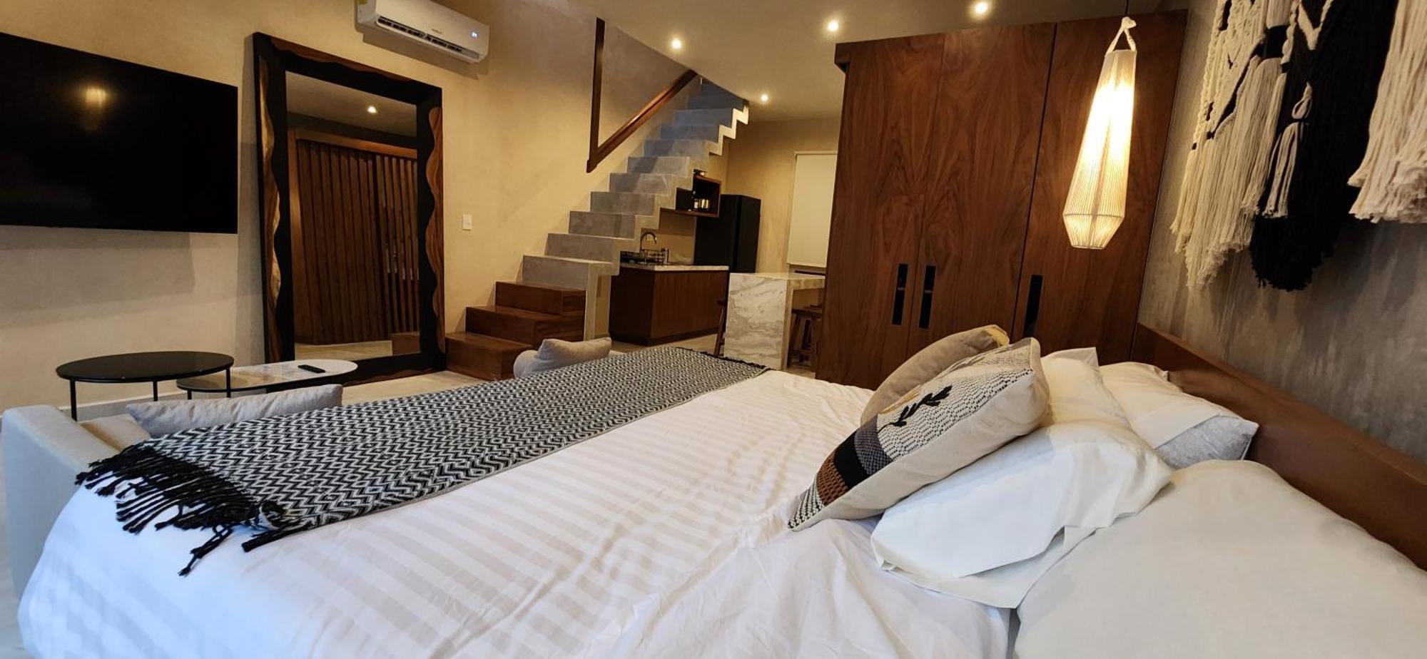 Amplio Departamento Con Balcon Y Cocina * Tulum