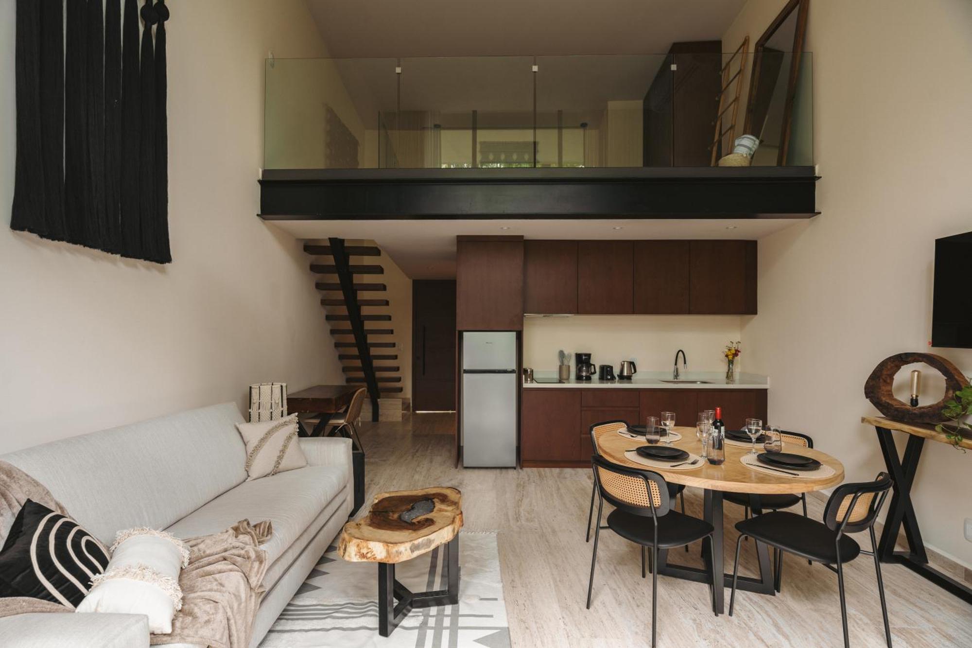 Gorgeous Loft With Gym, Pools And Rooftop Terrace Tulum