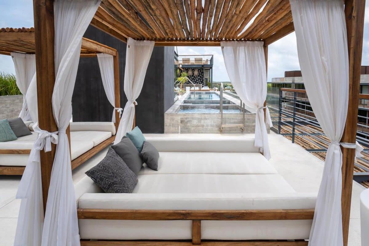 Ideal Location With Cenote Pools Gym Restaurant Сasa de vacaciones *