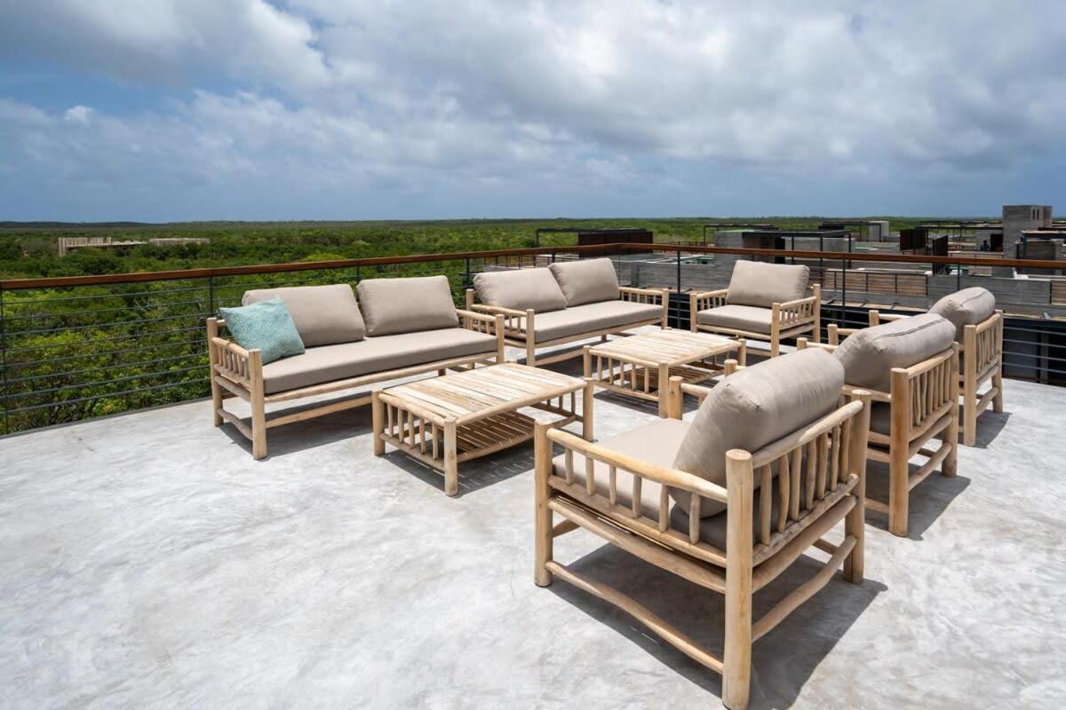 Ideal Location With Cenote Pools Gym Restaurant Tulum