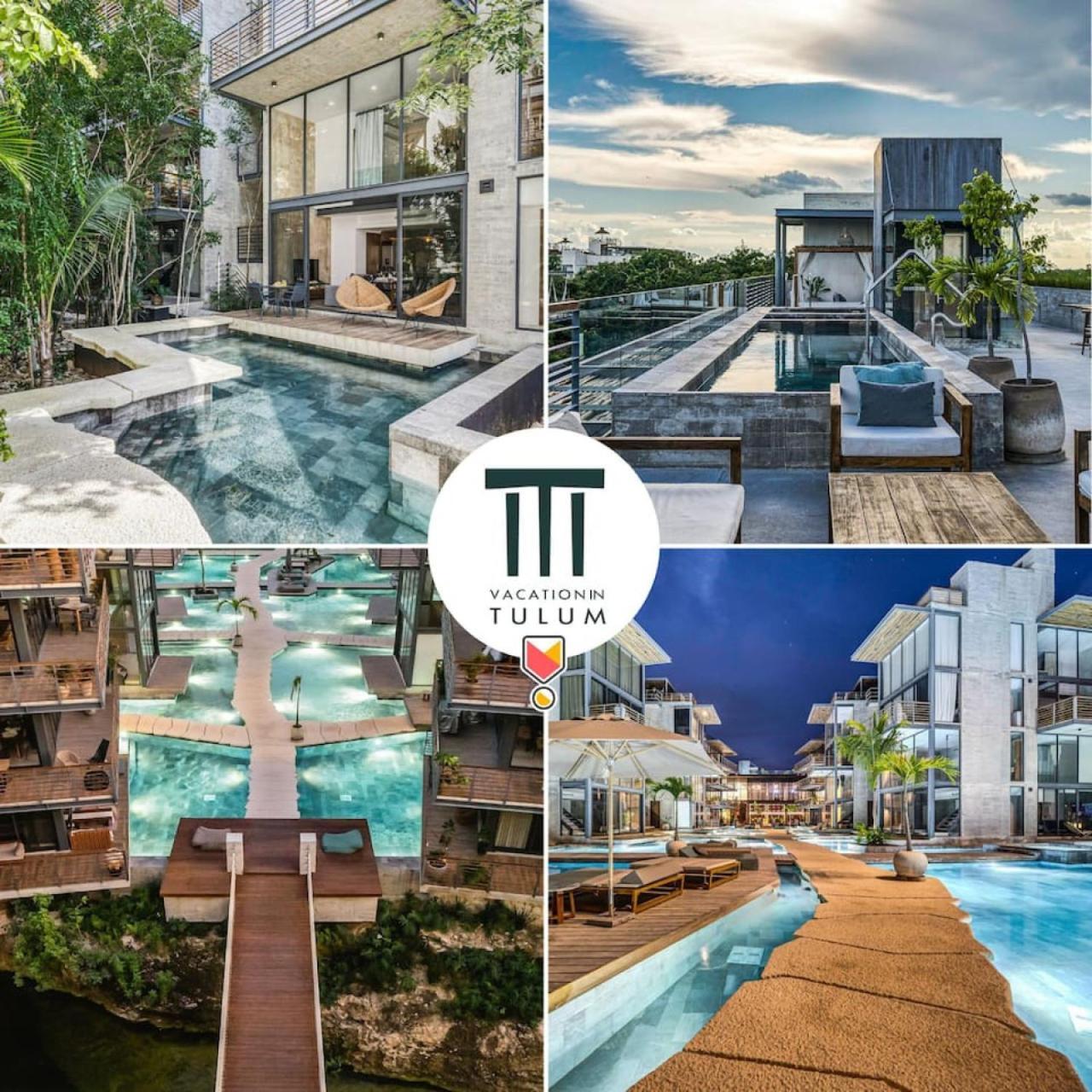 Unique 1br Swim Up Cenote, And Gym Tulum