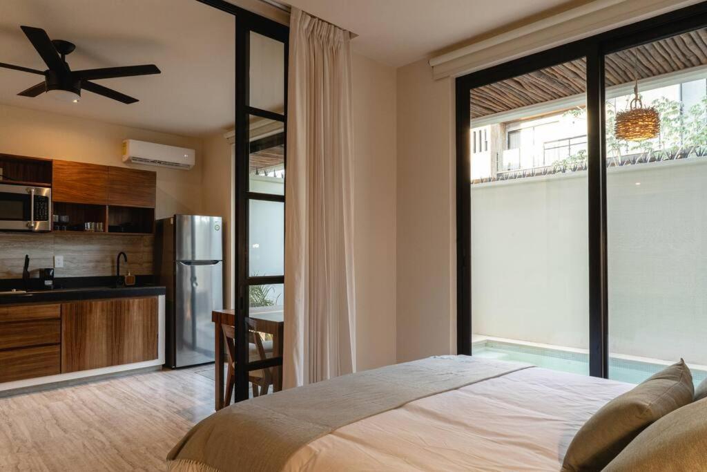 New 1 Bedroom - - Private Pool Apartamento Tulum