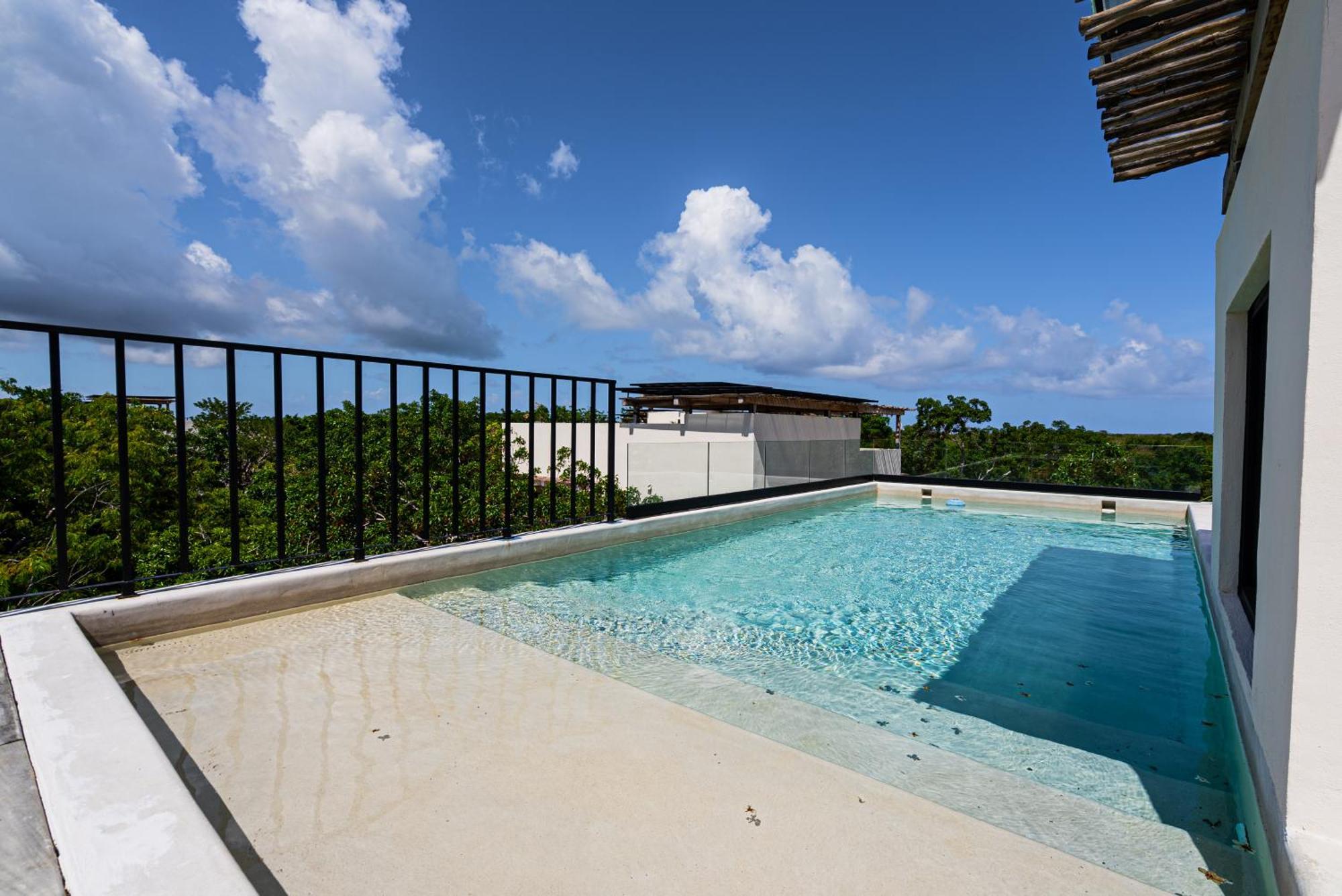 Apartamento Penthouse With Private Jungle, Pool, Downtown Tulum