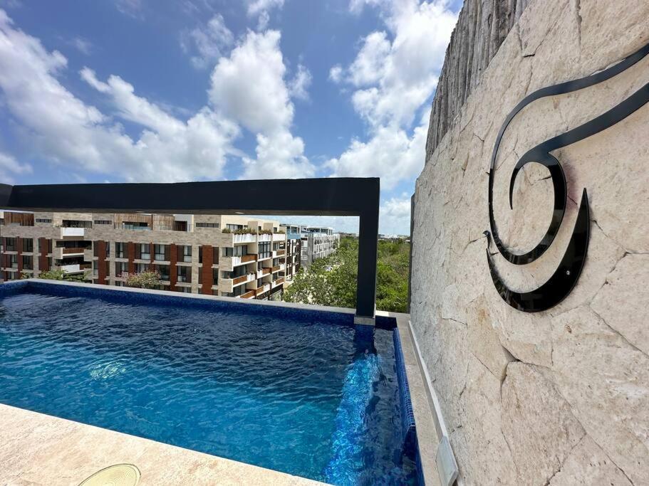Cozy With Balcony And Rooftop Pool In Tulum