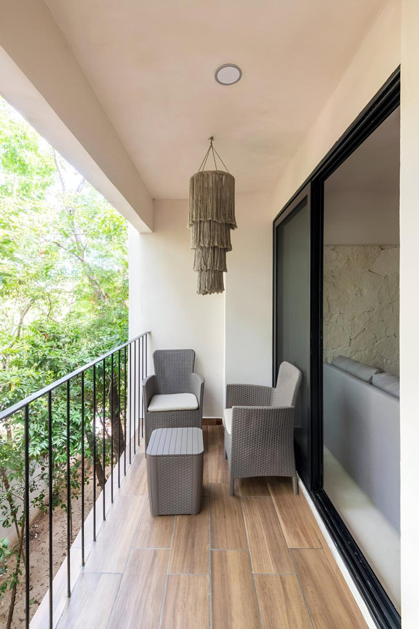 Apartamento Departamento Amplio Con Balcon Y Mini Alberca Privada Tulum