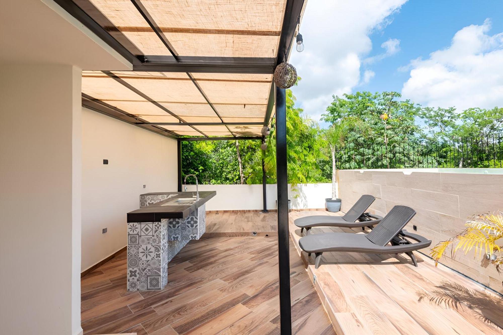 Departamento Amplio Con Balcon Y Mini Alberca Privada Apartamento Tulum