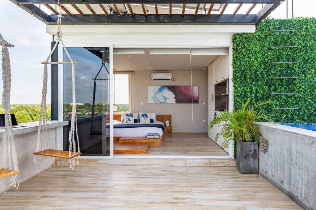 Rooftop Pool Paradise With Jungle Views Tulum