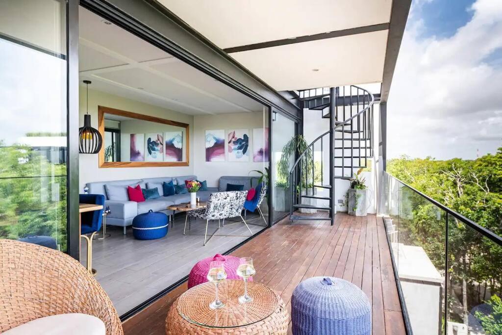Apartamento Designer Penthouse - Jungle Views, Bike To