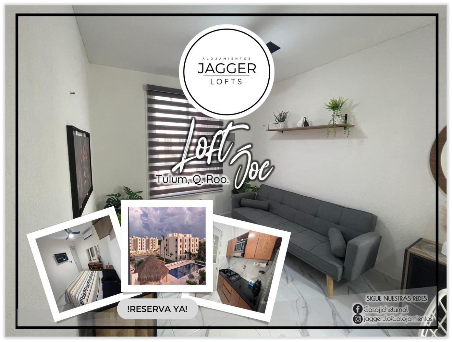 Loft Joe Con Wifi Y Alberca Apartamento