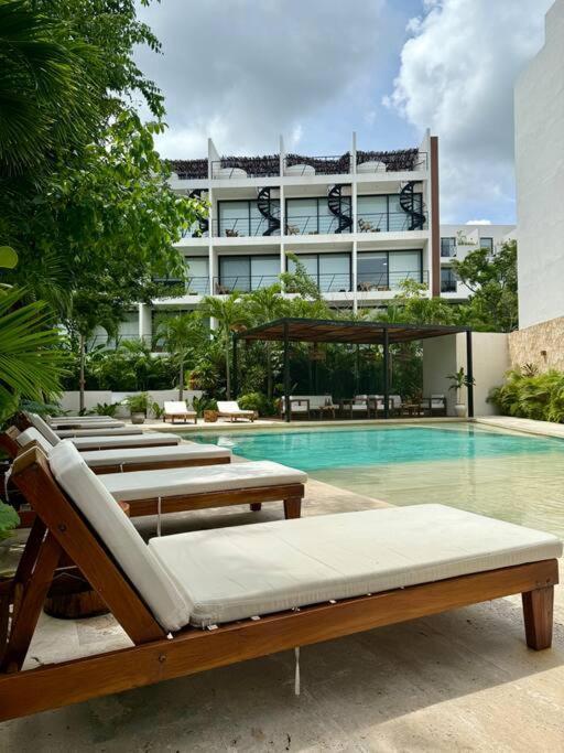 Hermoso Estudio Con Jacuzzi Privado En Ir26 Tulum