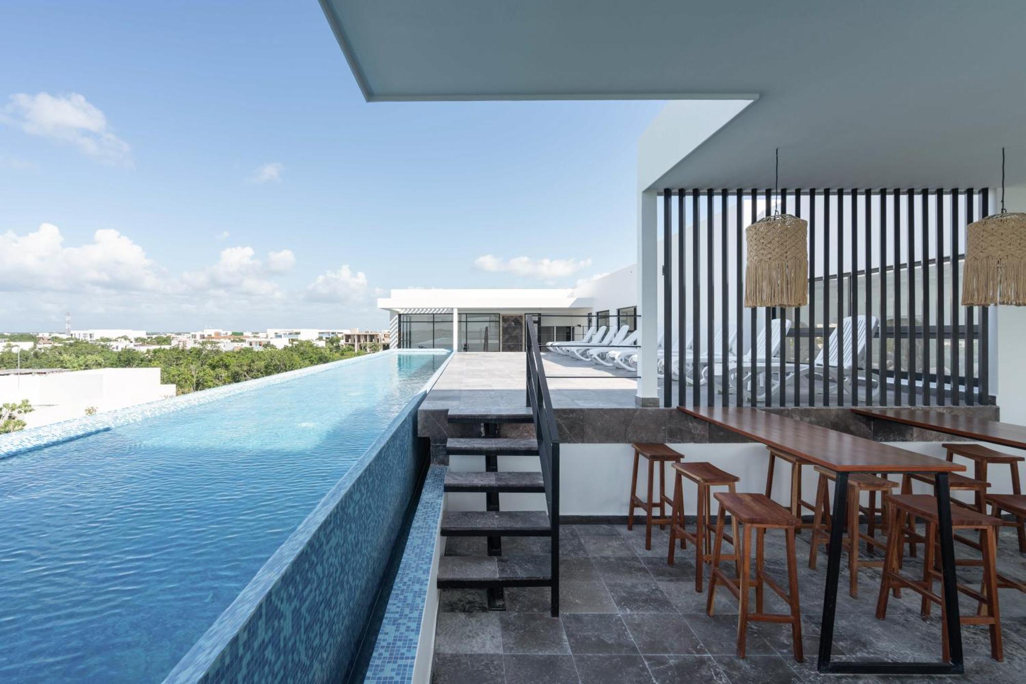Private Pool Oasis Roof Terrace, Gym, Near Shop * Tulum