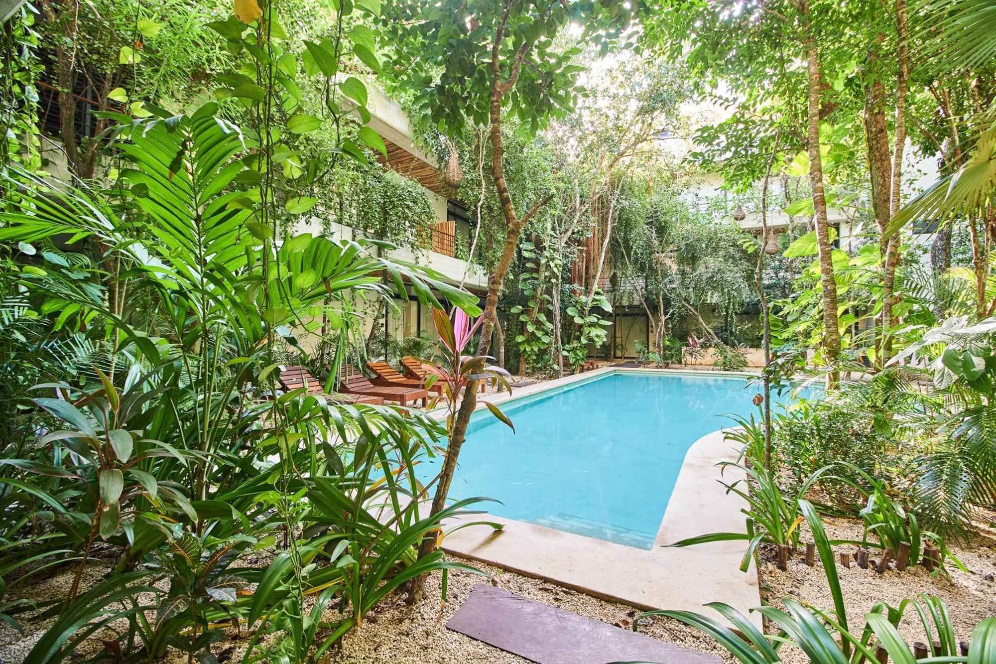 Apartamento Jungle Penthouse With Private Rooftop Pool In La Veleta Tulum