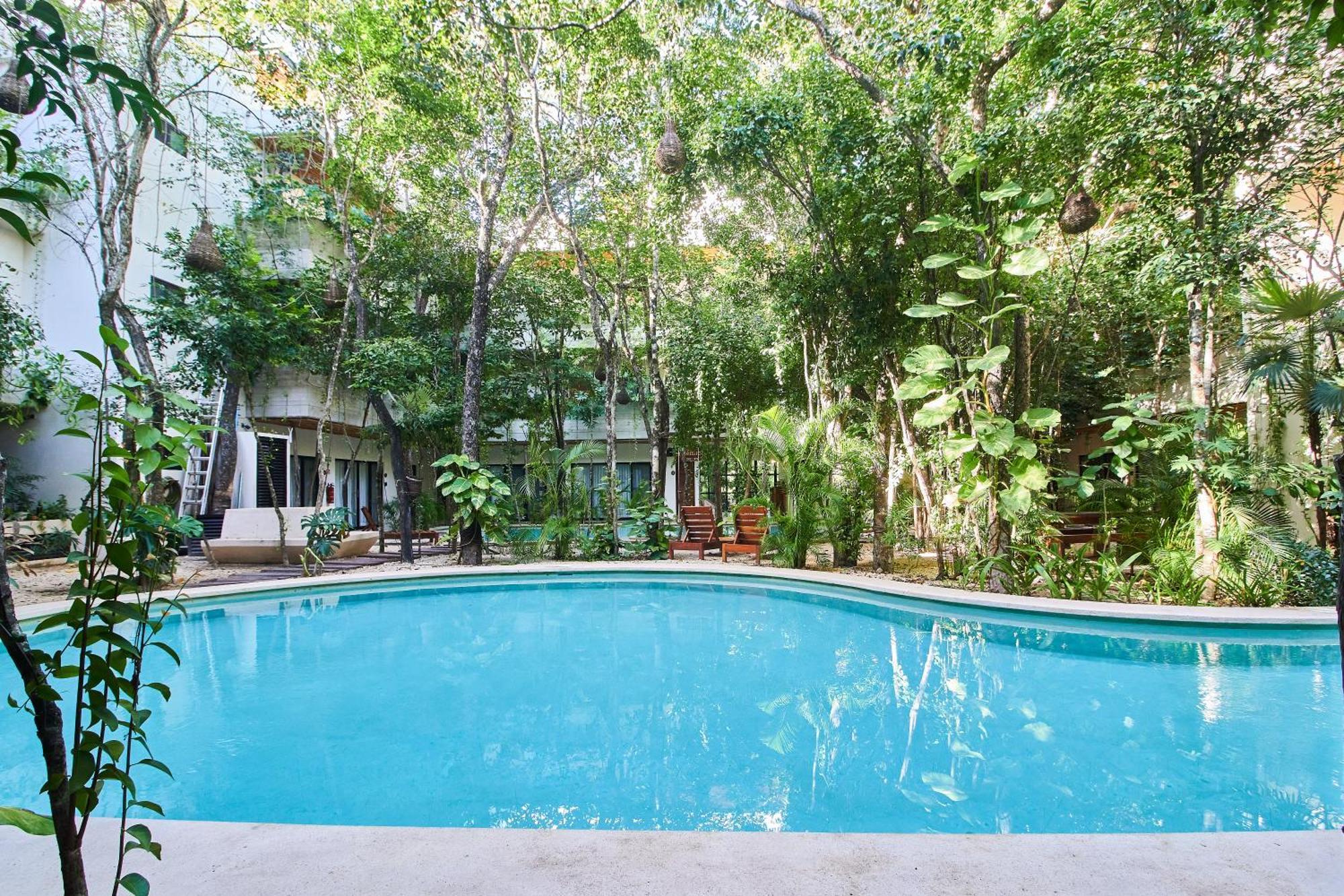 Apartamento Jungle Penthouse With Private Rooftop Pool In La Veleta Tulum