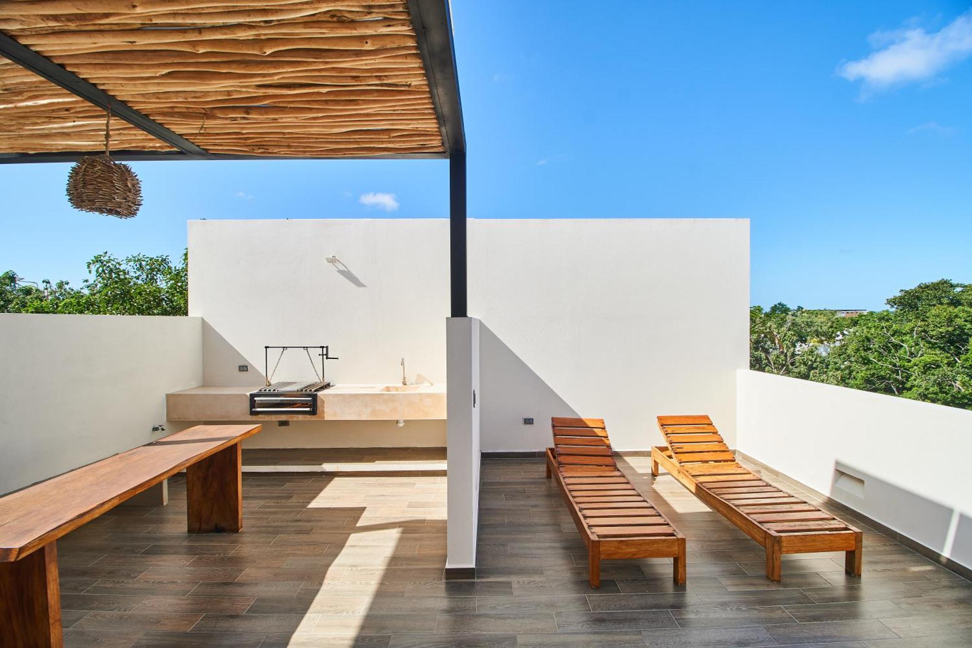 Jungle Penthouse With Private Rooftop Pool In La Veleta Apartamento Tulum