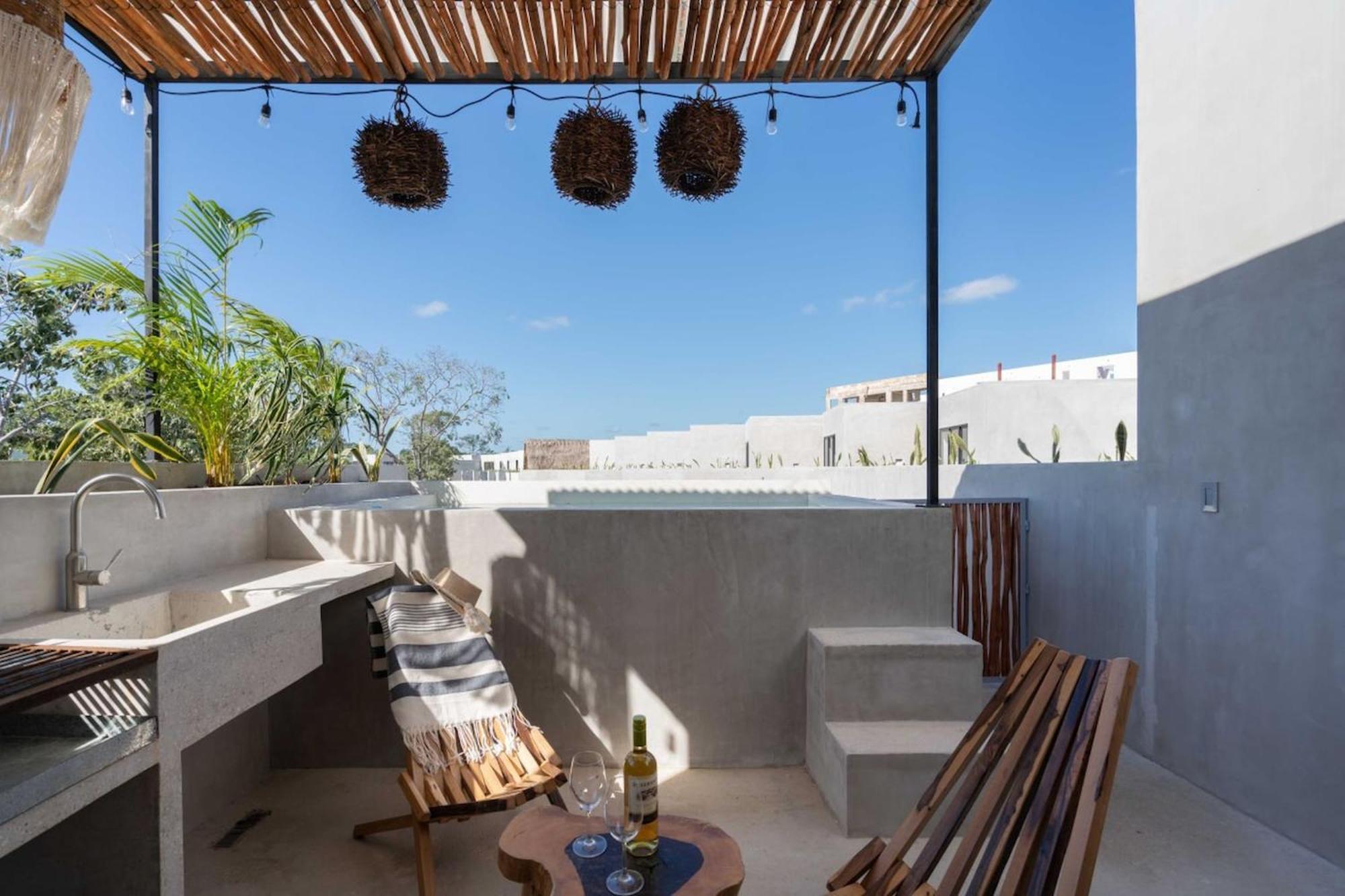 513 Seremonia Selva Private Pool & Grill 2 Bedroom Apartamento Tulum