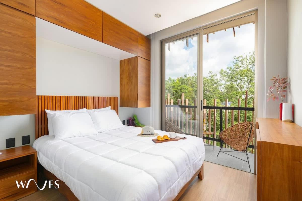 Luminous 2 Bedroom With Roof Pool Close To Zone By Waves Management Tulum