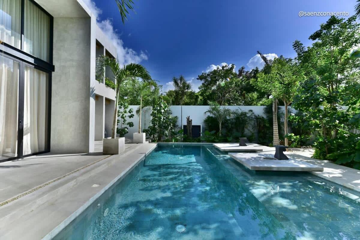 Brutalist 7br Masterpiece Design, Luxury Pool * Tulum