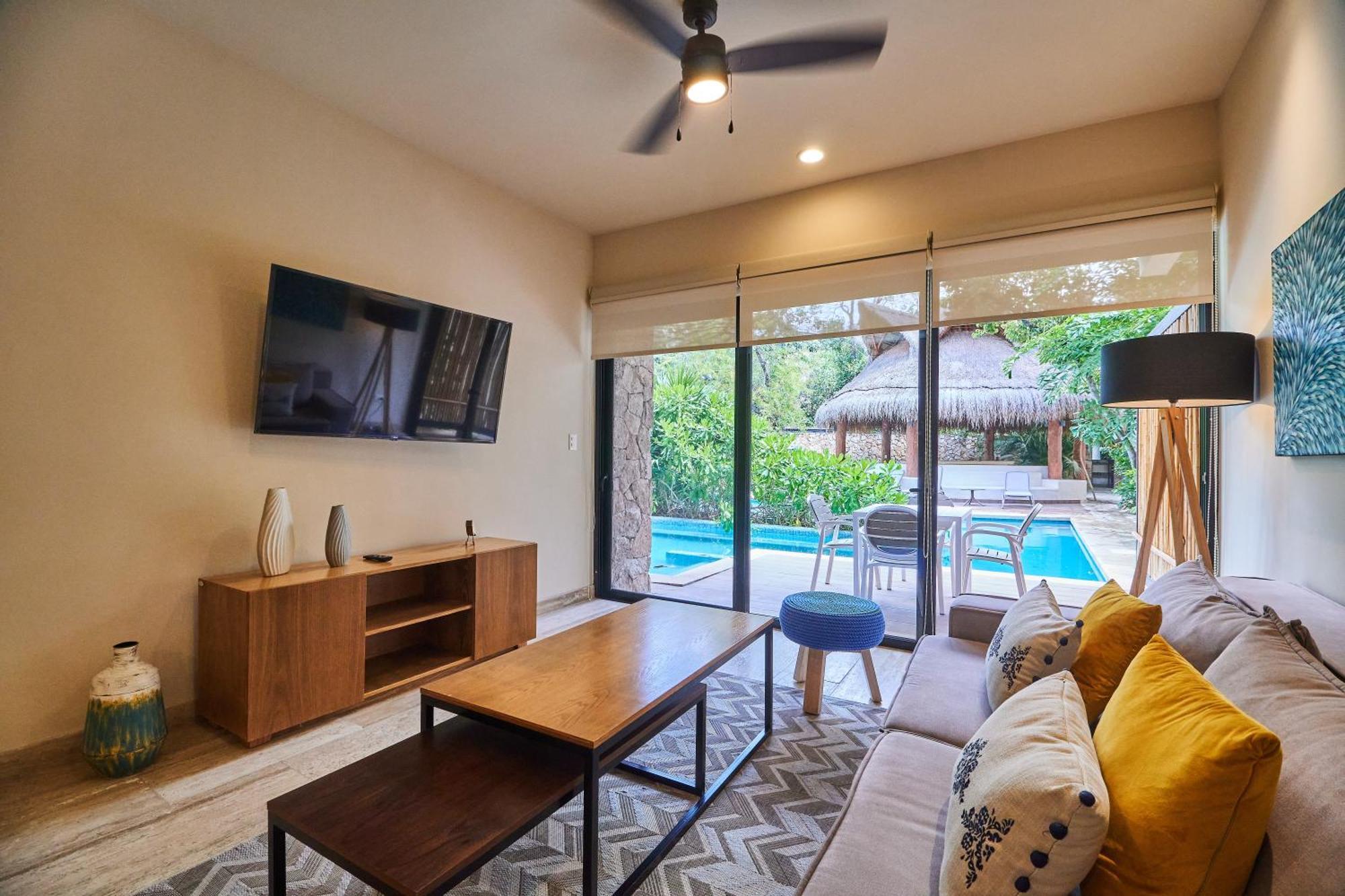 Homely And Equipped 2br With Swim Up Pool In Aldea Zama * Tulum