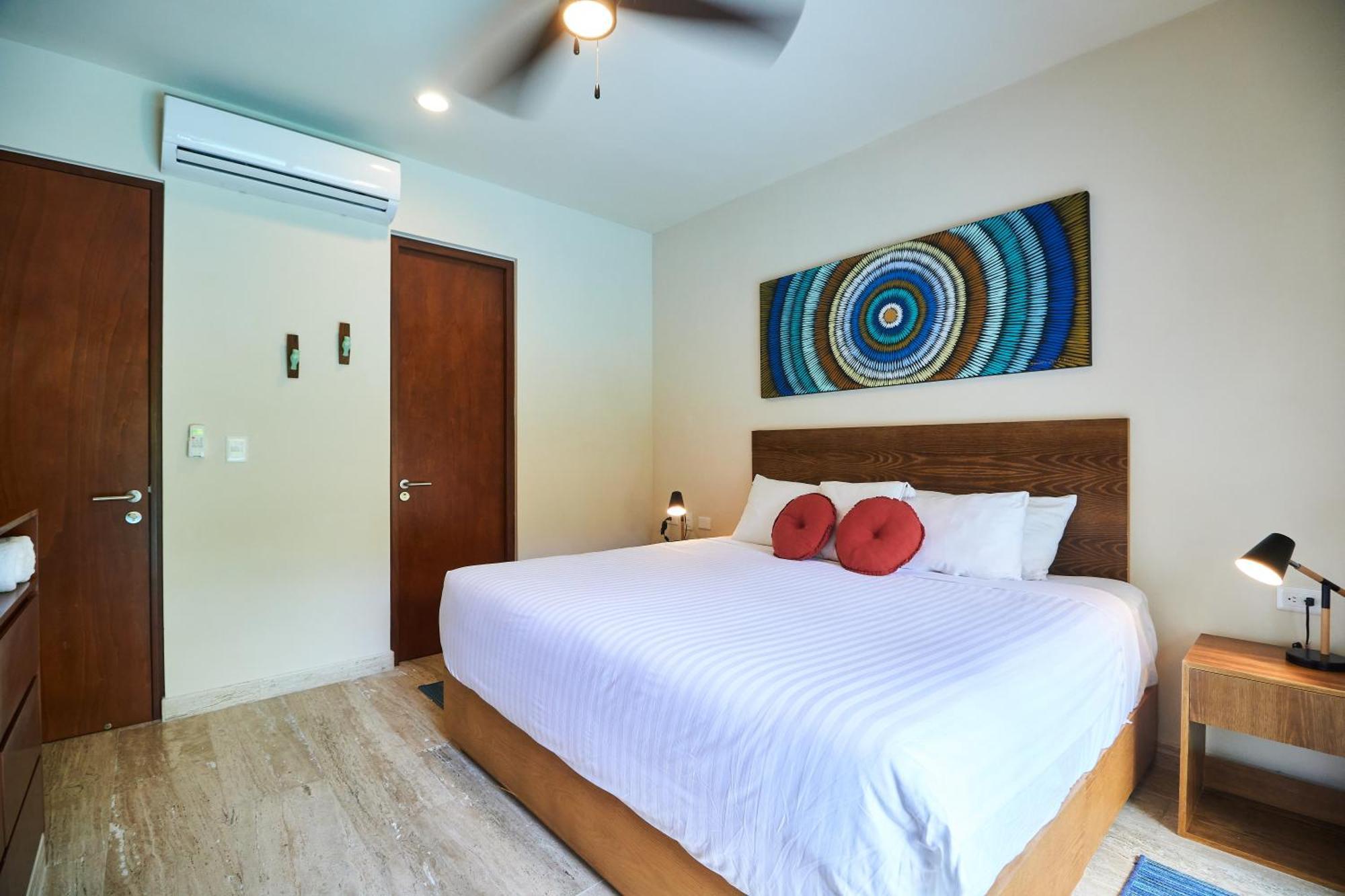 Homely And Equipped 2br With Swim Up Pool In Aldea Zama Apartamento