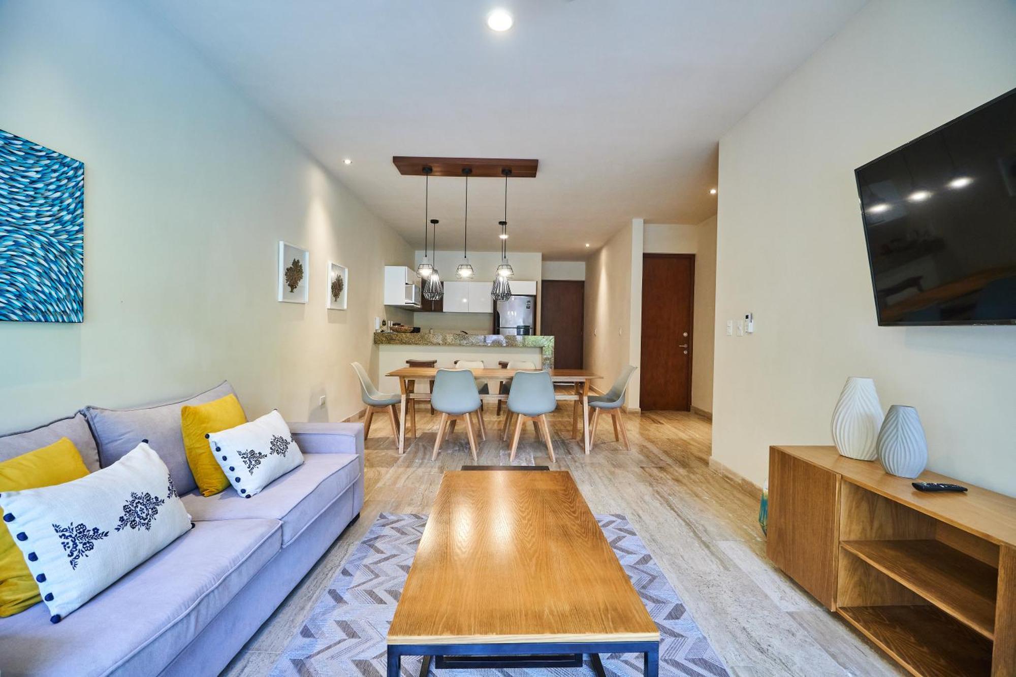 Homely And Equipped 2br With Swim Up Pool In Aldea Zama