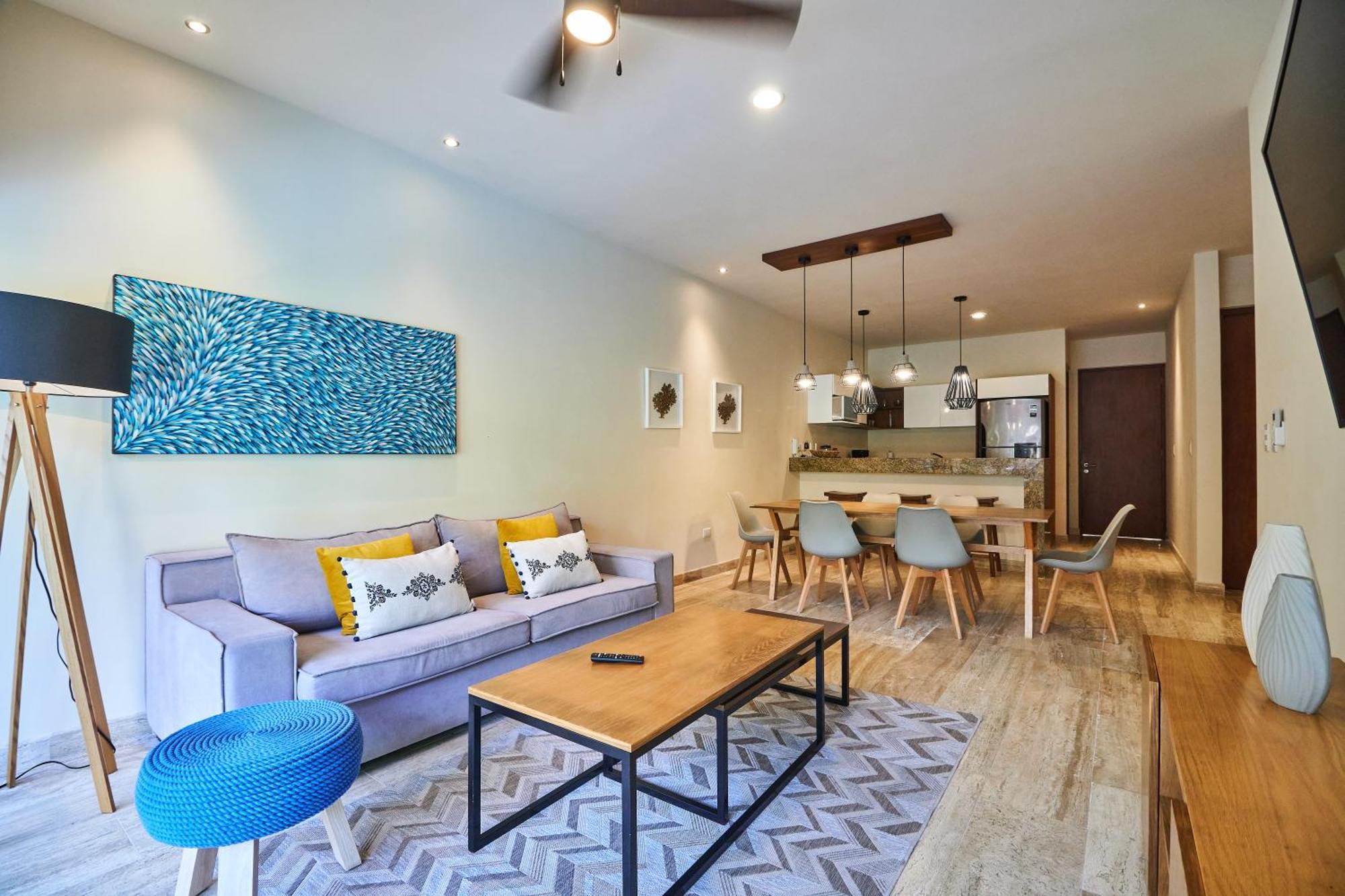Homely And Equipped 2br With Swim Up Pool In Aldea Zama Apartamento Tulum