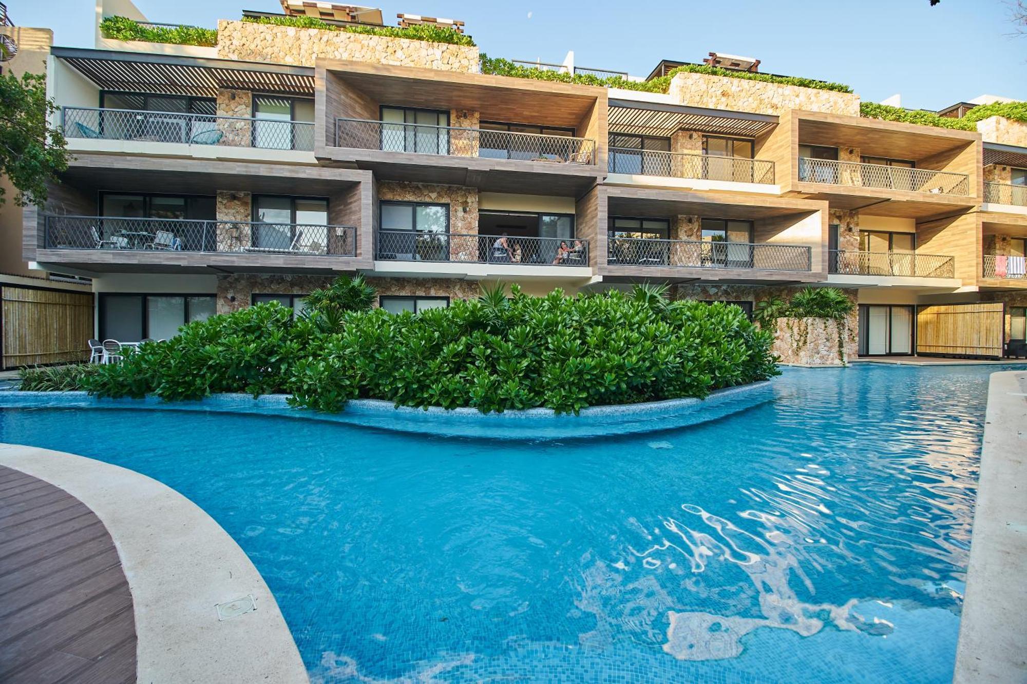 Apartamento Homely And Equipped 2br With Swim Up Pool In Aldea Zama Tulum