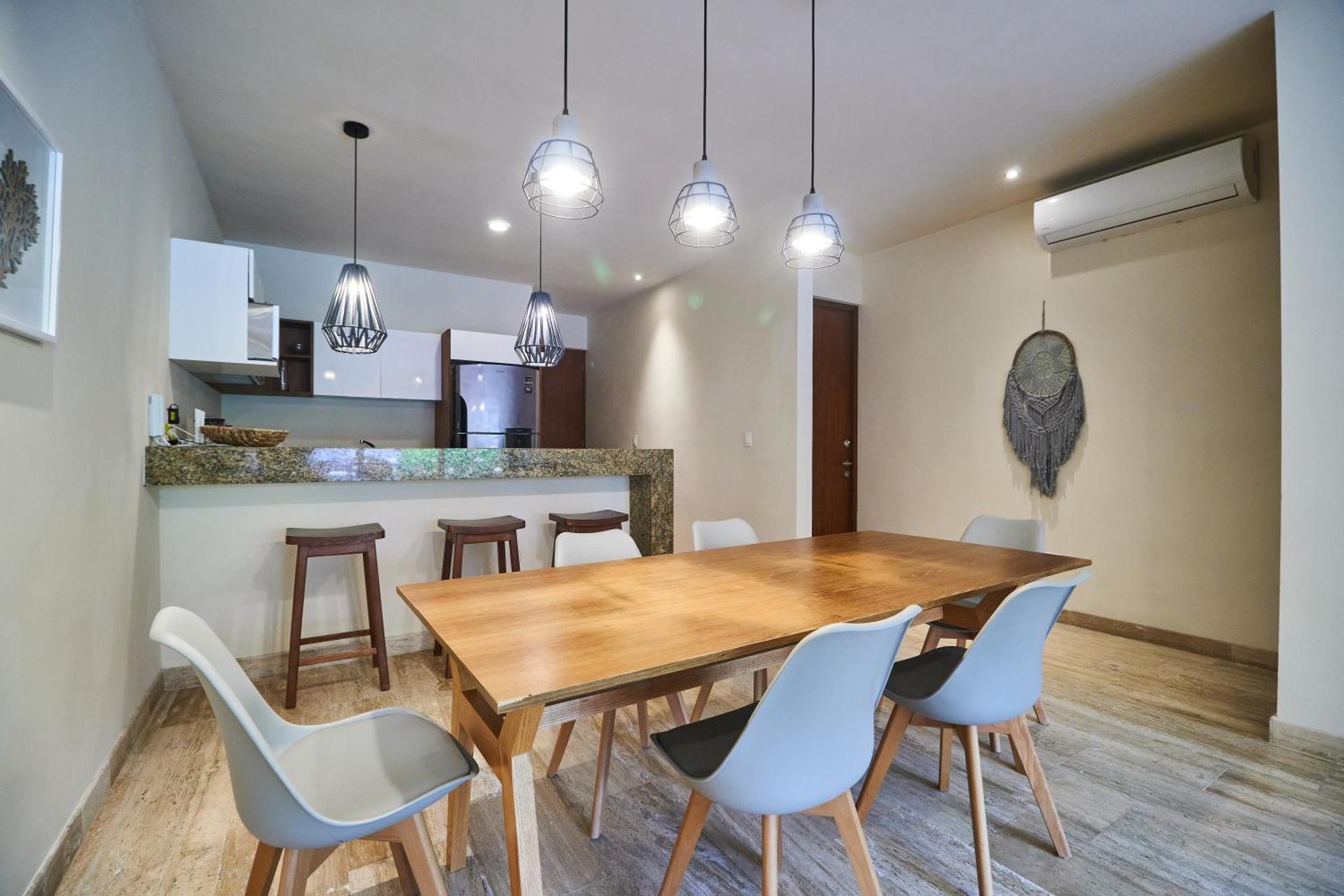 Homely And Equipped 2br With Swim Up Pool In Aldea Zama Tulum