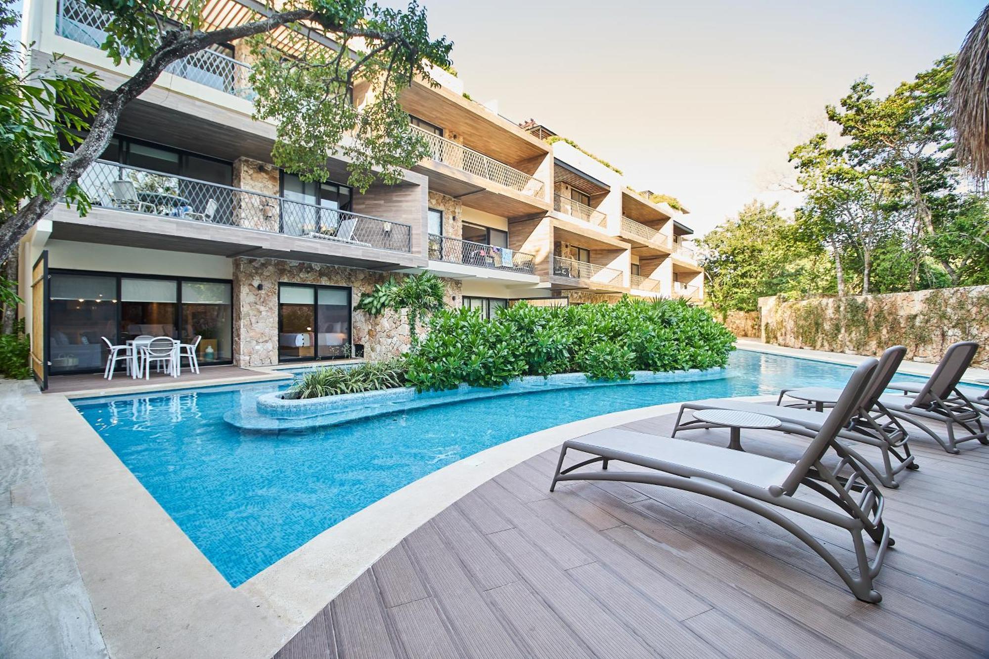 Homely And Equipped 2br With Swim Up Pool In Aldea Zama *