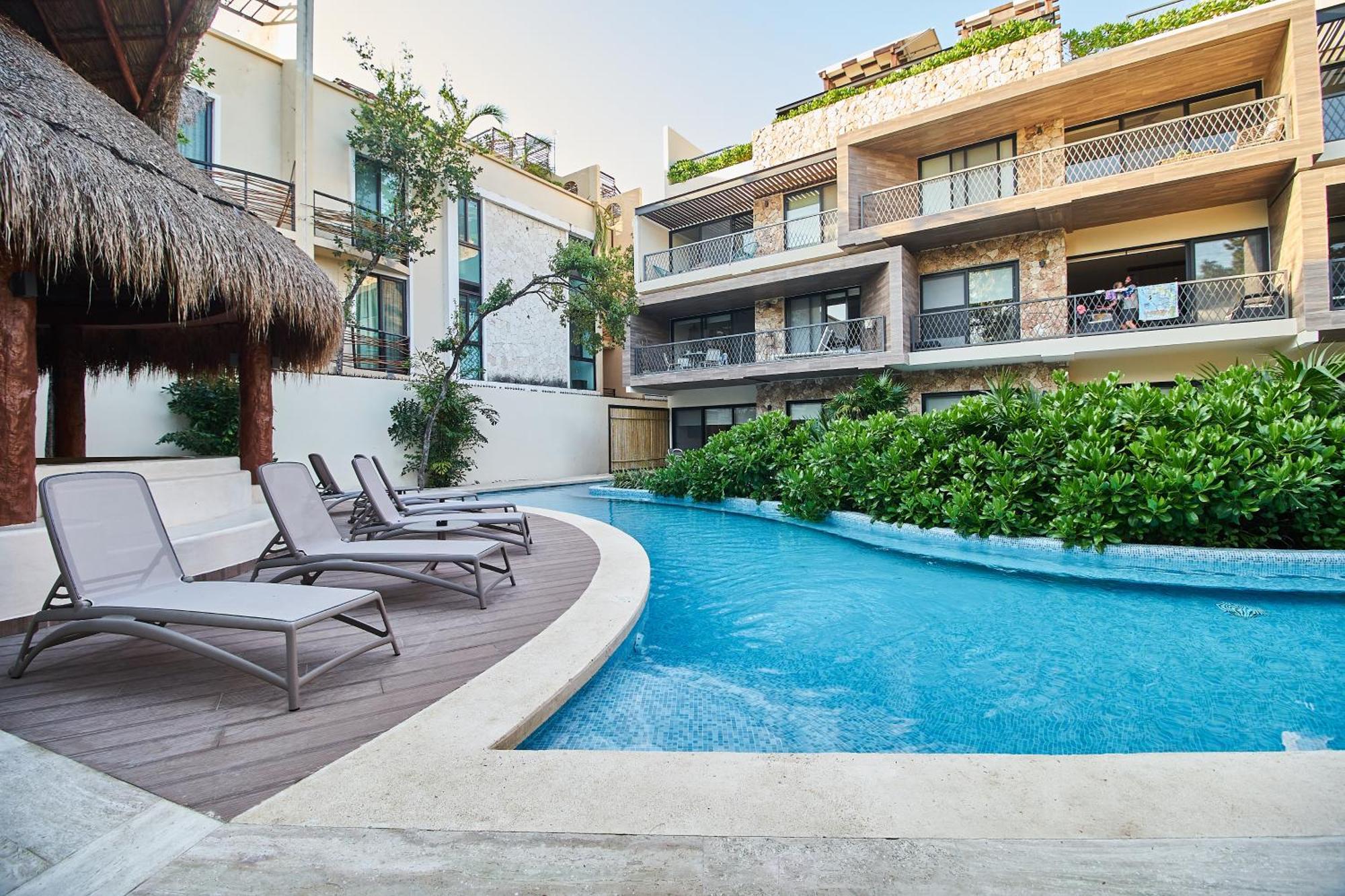 Homely And Equipped 2br With Swim Up Pool In Aldea Zama *