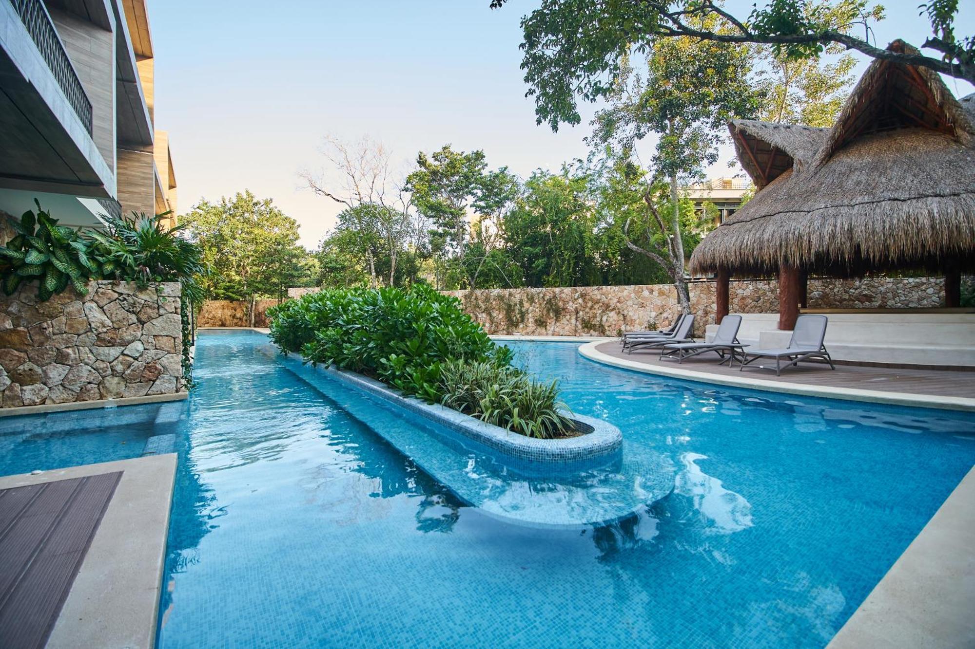 Homely And Equipped 2br With Swim Up Pool In Aldea Zama Tulum
