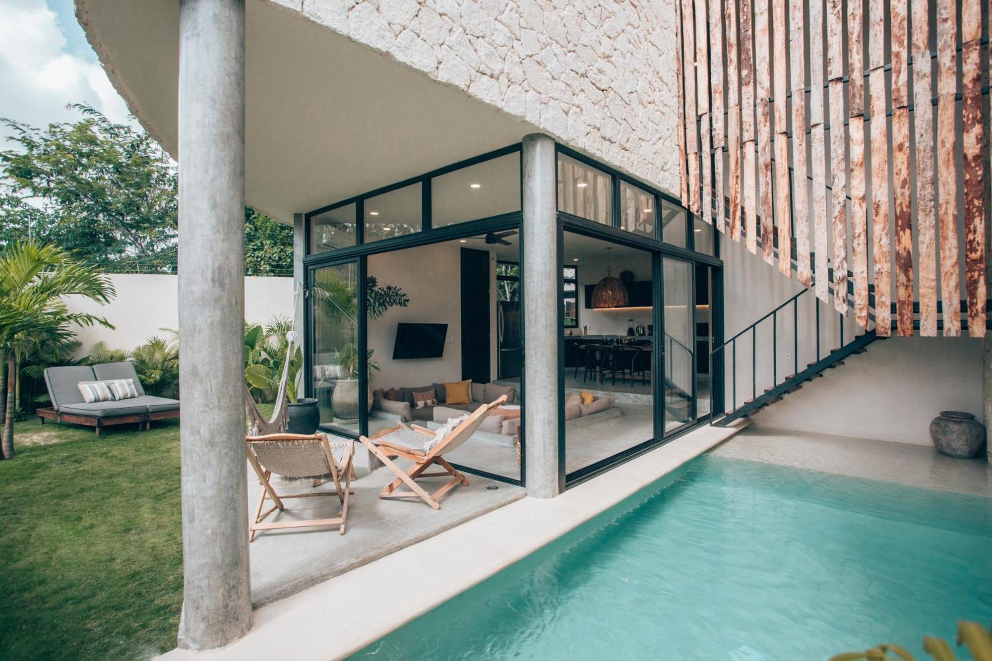 Villa Boho Jungle - Pvt Pool -100mbs- Concierge 7a Tulum